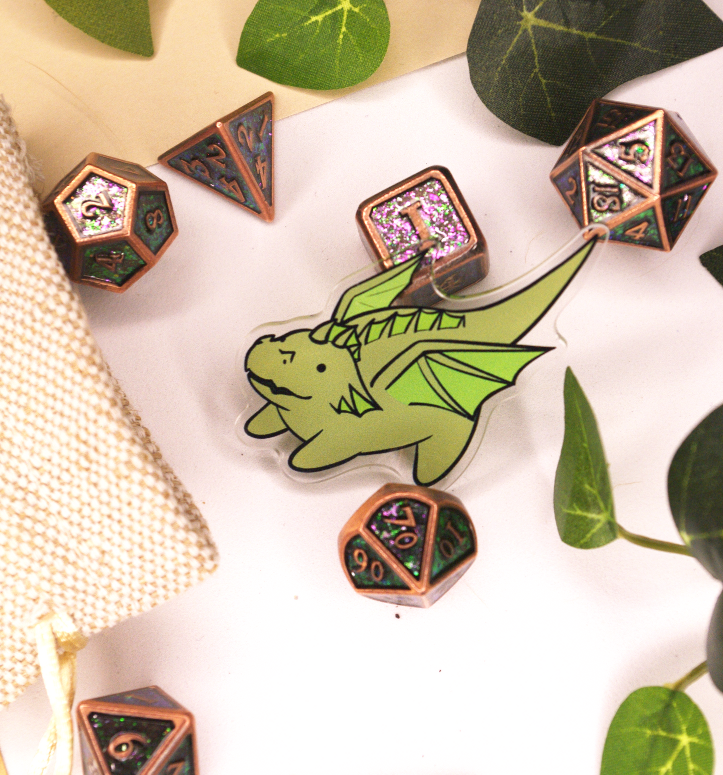 Green Dragon Pin