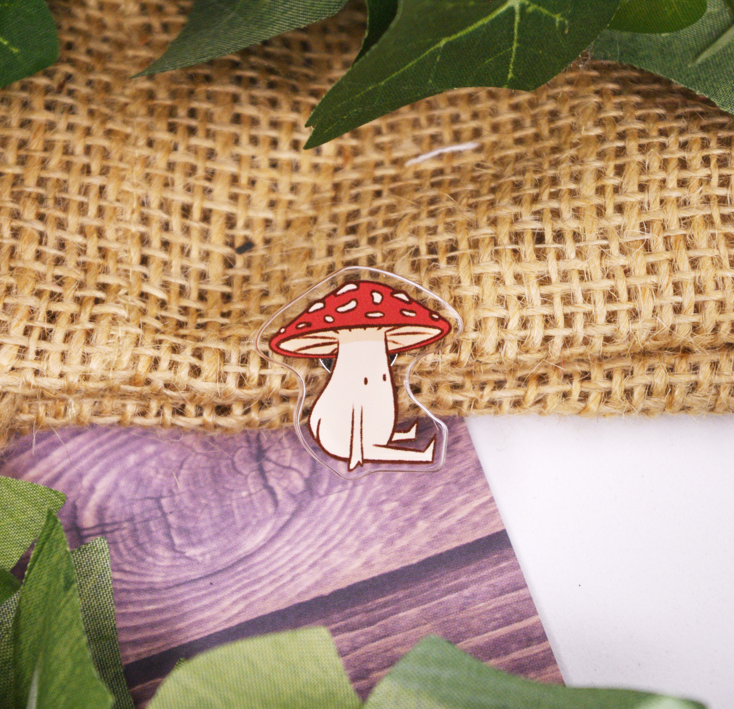 Loot the Mushroom Guy Pin