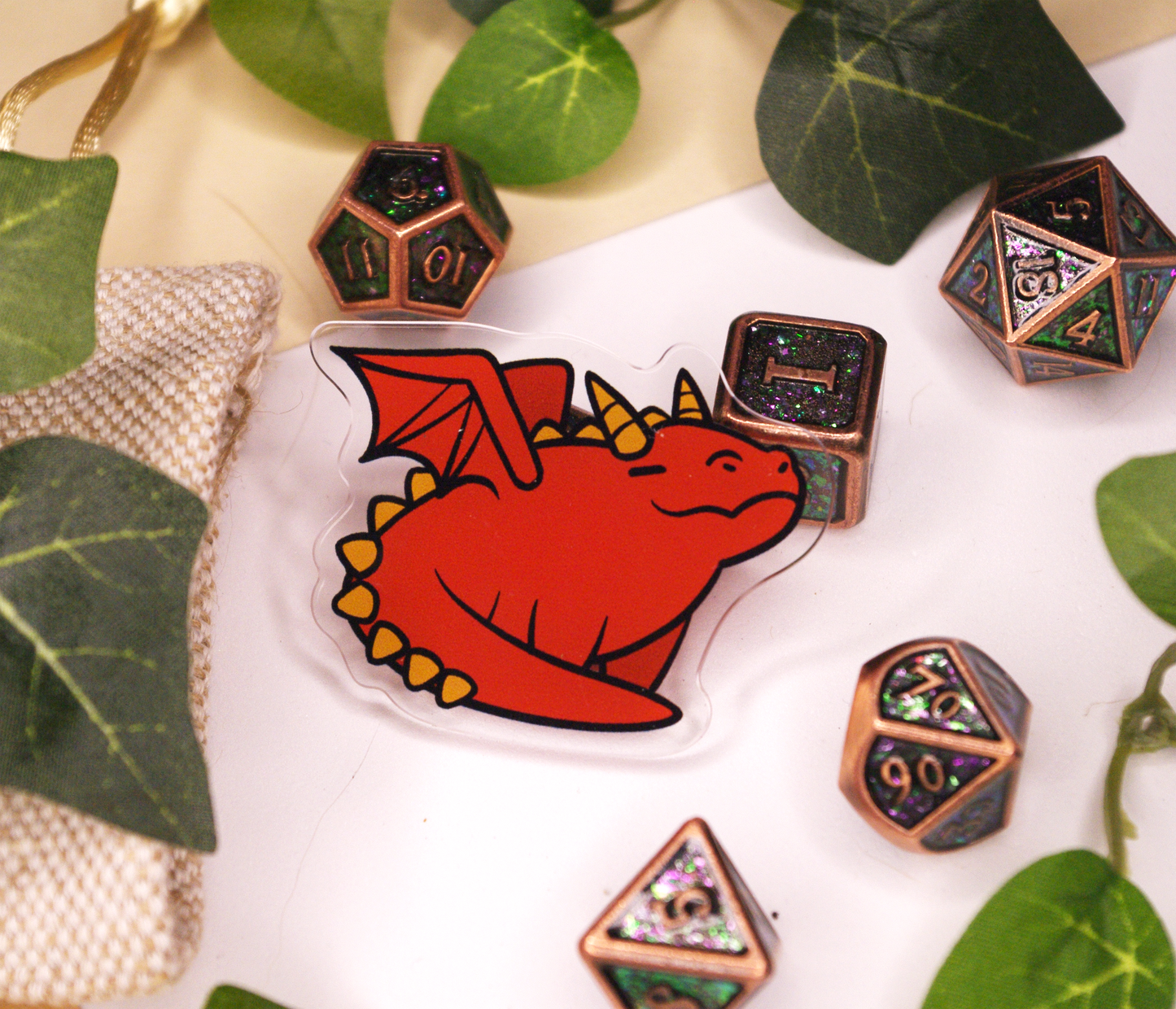 Red Dragon Pin