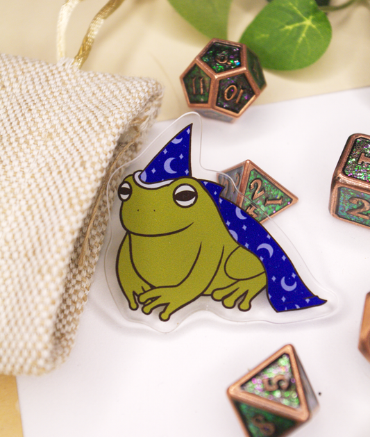 Wizard Frog Pin